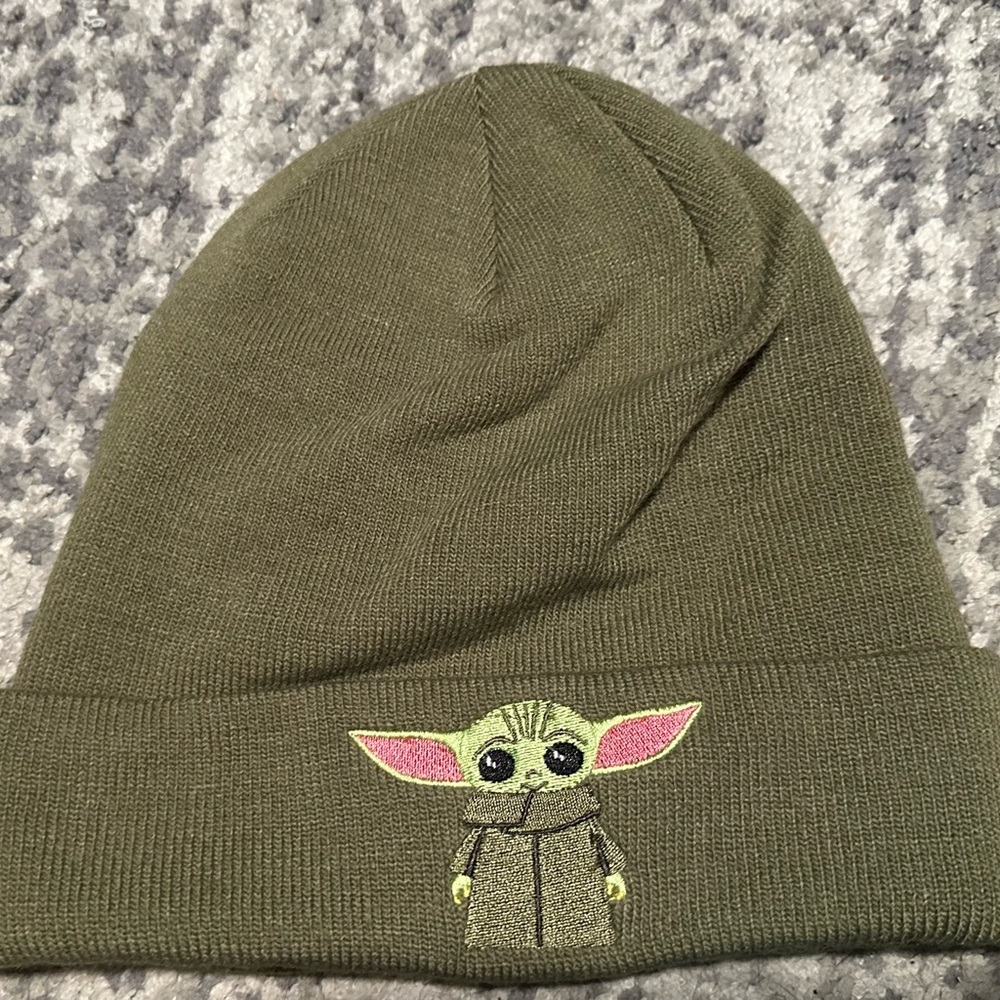 Disney Grogu Beanie with Star Wars Tag